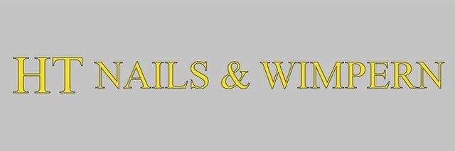 Logo HT Nails &amp; Wimpern